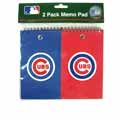 MLB Cubs 3" x 5” 2 Pack Memo Pad