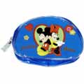Mickey &amp; Minnie PVC Cosmetic Bag with Zipper