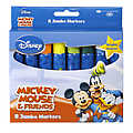 Mickey &amp; Minnie 8 Pack Jumbo Markers