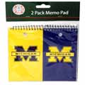 University of Michigan 3" x 5” 2 Pack Memo Pad