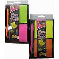 Neon Color Note Pad with Ball Pen