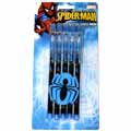 Spiderman 5 Pack Multi Point Pencils