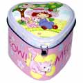 Strawberry Shortcake Single Heart Tin with Lock
