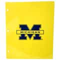 NCAA University of Michigan  Portfolio W/Display