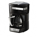  DeLONGHI Programmable 12-cup Coffee Maker, Stainless Steel, Black 