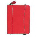 Nappa Leather Ring Bound Organizer w/Zipper 5-1/2