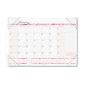 Breast Cancer Awareness Monthly Desk Pad Calendar