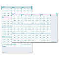 Express Track Reversible/Erasable Yearly Wall Cale