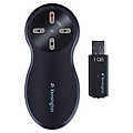 Wireless Presenter w/Laser Pointer 1GB Black