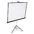 Portable Tripod Projection Screen 70 x 70 White