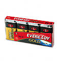 Gold Alkaline Batteries 9V 4 Batteries/Pack