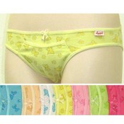 Angelina Cotton/Spandex Women's Bikini Panty