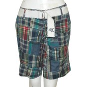 FL Jeans Junior Plaid Walk Shorts