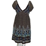 BaileyBlue Junior Spring Engineered Print Dress
