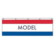 3'x10' Nylon MODEL Flag