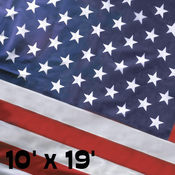 Koralex II 10'x19' Spun Polyester U.S. Flag