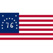 Perma-Nyl 3'x5' Nylon Bennington Flag