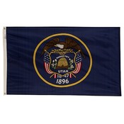 Spectramax 3'x5' Nylon Utah Flag