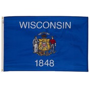 Spectramax 3'x5' Nylon Wisconsin Flag