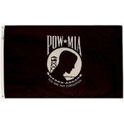 Perma-Nyl 3'x5' Nylon POW/MIA Flag