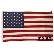 Best 5'x9 1/2' Cotton U.S. Flag