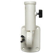 1" White Nylon Bracket