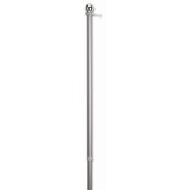 5' 1-Piece Brushed Aluminum Flag Pole