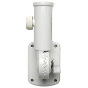 1" White Cast Aluminum Bracket