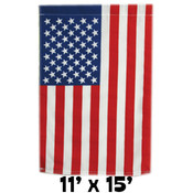 Polycotton U.S. Garden Flag