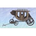 Small Stagecoach Figurine
