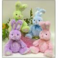7" Sitting Bunny with Ribbon