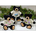 Black Bear with Sweater