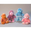 8" Bright Color Pudge Monkey 4 Asst
