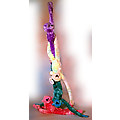 25" Hanging Chimp w/Sound, 4 Asst
