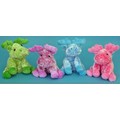 7" Rainbow Floppy Moose, 4 Asst