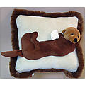 13" 3-D Sea Otter Pillow