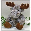 16" Sitting Moose, Frosty Softy