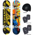 Jackhammer Skateboard and Protective Gear Set