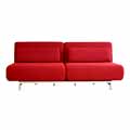 Anise Red Convertible Sofa/ Bed