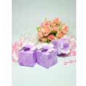Purple Cherry Blossom Favor Boxes