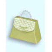Satin Yellow Grace Kelly Mini Purse Favor Boxes