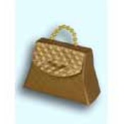 Satin Gold Grace Kelly Mini Purse Favor Boxes