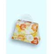Orange Peony Floral Mini Purse Favor Boxes