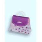 Lavender Floral Mini Purse Favor Boxes