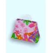 Multi Colored  Floral Mini Purse Favor Boxes