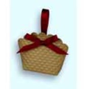 Satin Gold Scalloped Favor Boxes