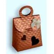 Satin Copper Stylish Favor Boxes