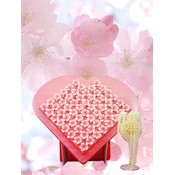 Cherry Blossoms Favor- Heart Set-Unassembled