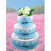Summer Garden Favor Cake
