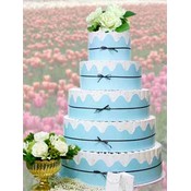 Summer Garden Favor Cake-Unassembled